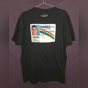 SUPERBAD ❤️Black McLovin Drivers License T-Shirt